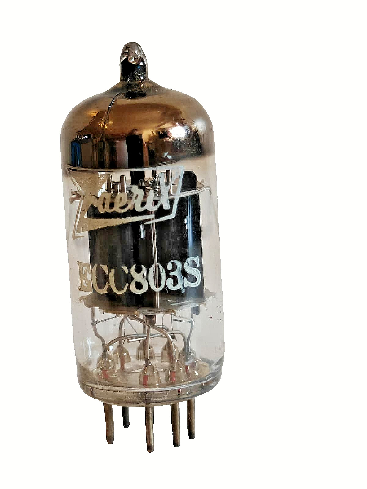 ECC803S /ECC83/12AX7 MULLARD TESTED WITH ROETEST V10 LONG PLATES NOS/NIB QTY-1