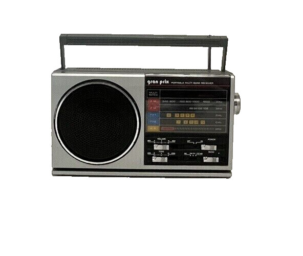 Gran Prix A330 Portable Multi Band Receiver Radio With Jack- Battery/electric