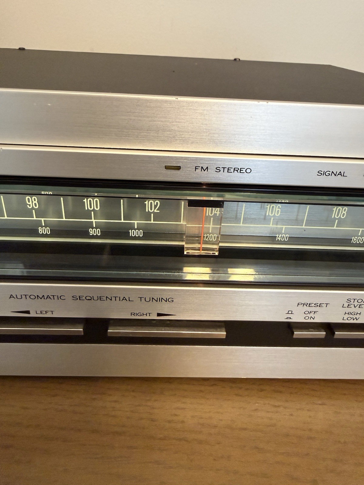 Vintage Kenwood KT-413 AM FM Stereo Tuner Audiophile Receiver Tested Working