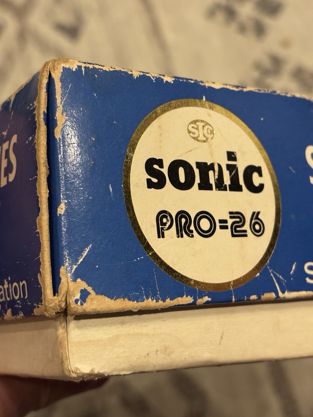Sonic Pro 26 Professional Series Stereo Headphones Deluxe. Tested. Vintage 1970s
