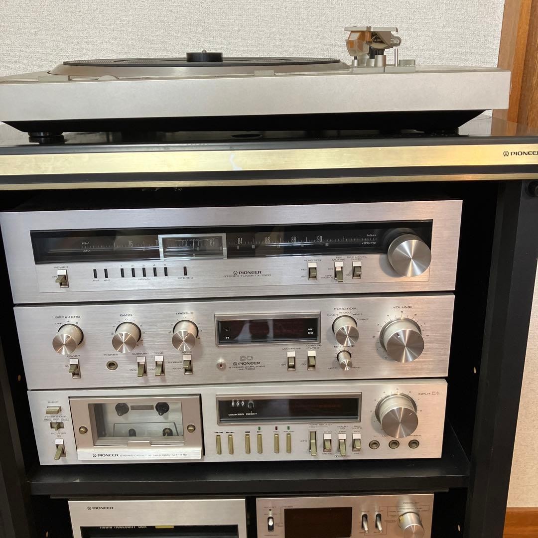 Pioneer TX-7900 Tuner SA-7900 Amp DT-400 Timer PL-260 Player Used Set