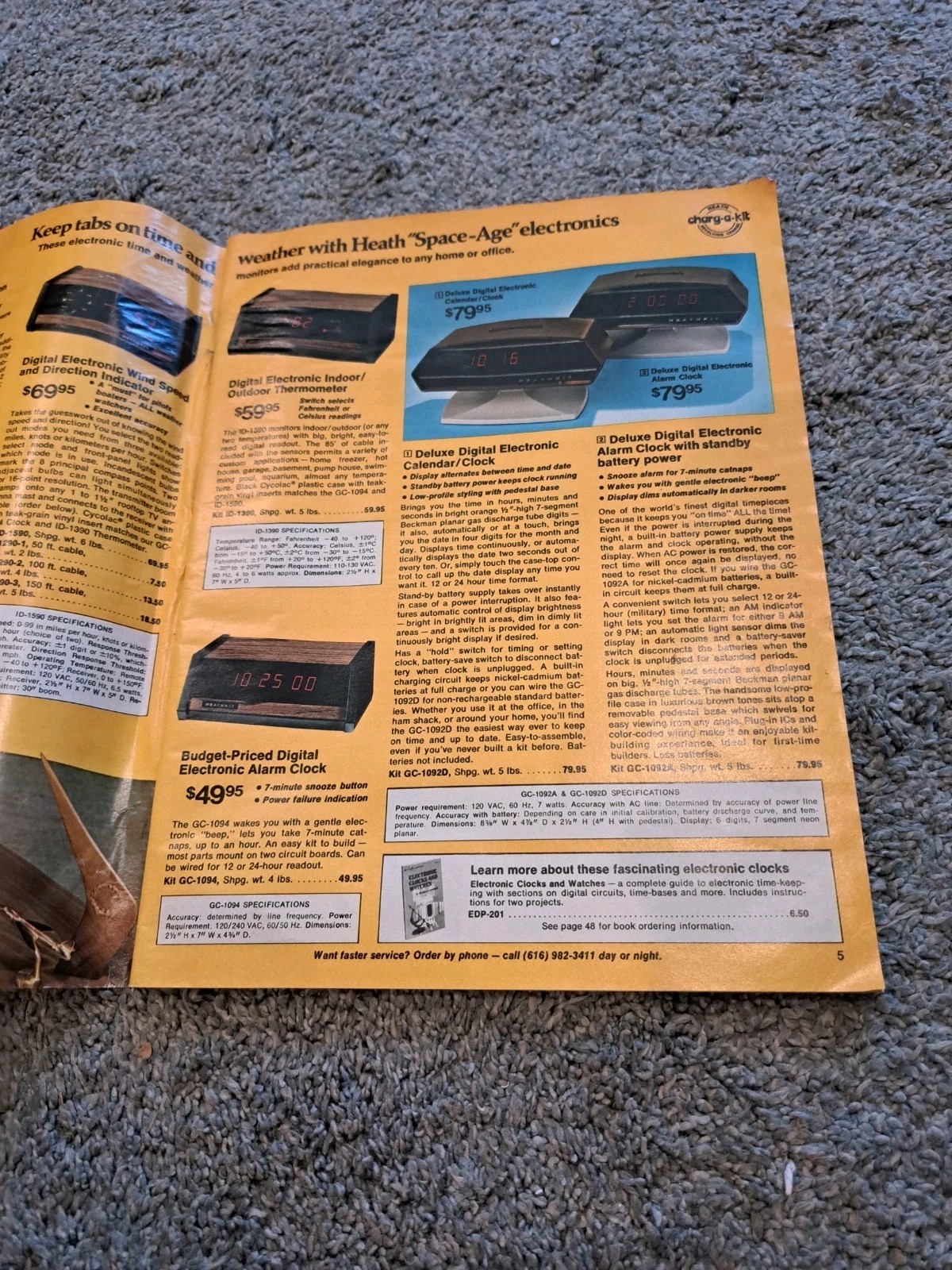 Vintage Summer 1976 Heathkit Electronics Catalog