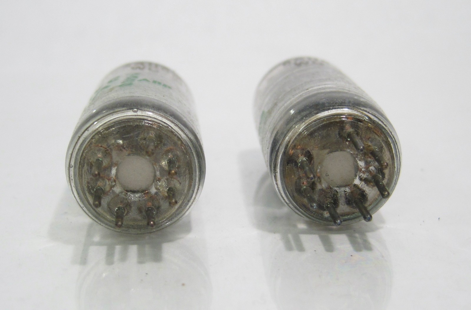 Sylvania Vintage Electronic Vacuum Tube Model JAN6AU6WC Used Lot of 2
