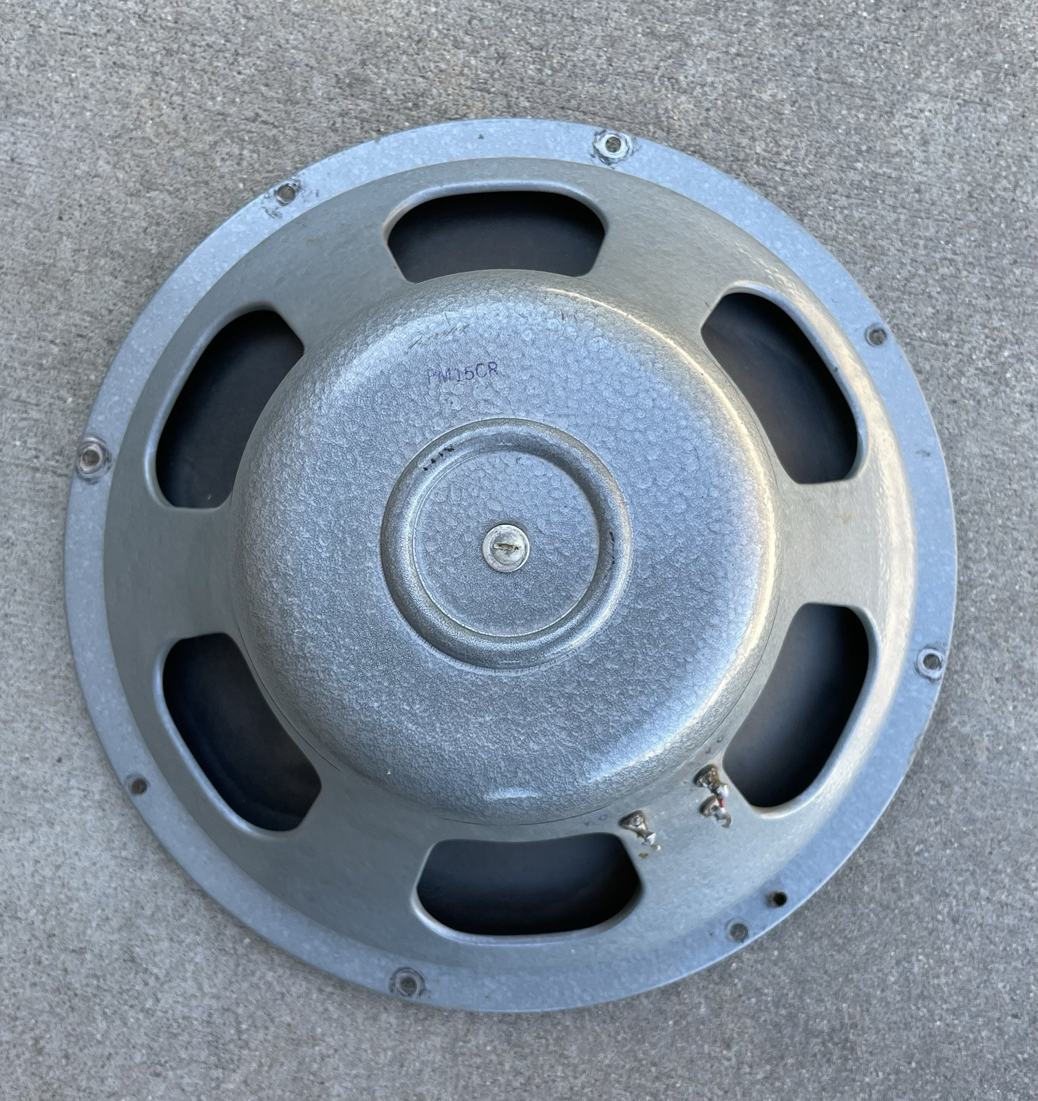 Vintage 1959 PM15CR Alnico 15” LF Instrument Woofer Speaker 6.9 DCR