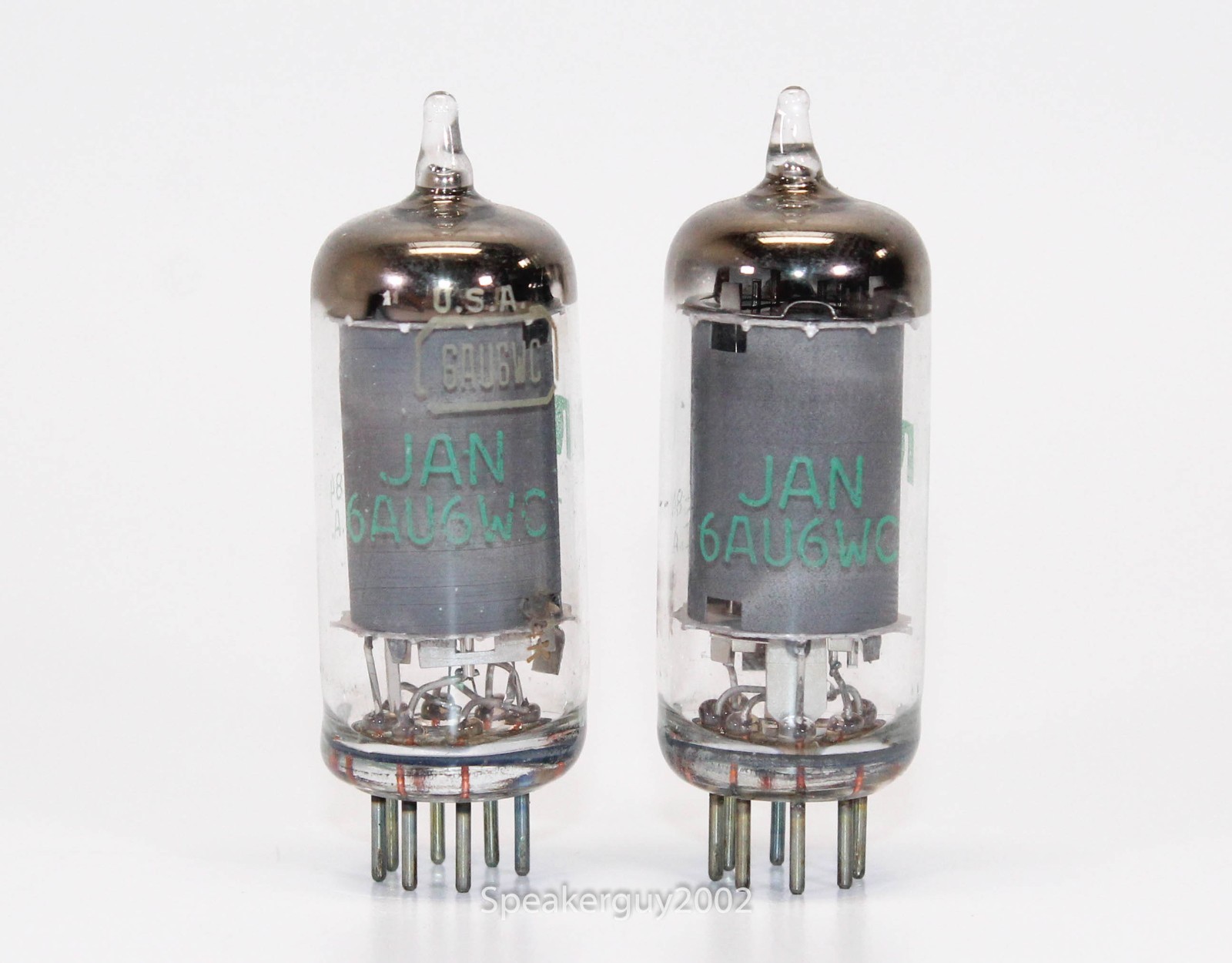 2X – RCA JAN 6AU6 WC Vacuum Tubes — CS2