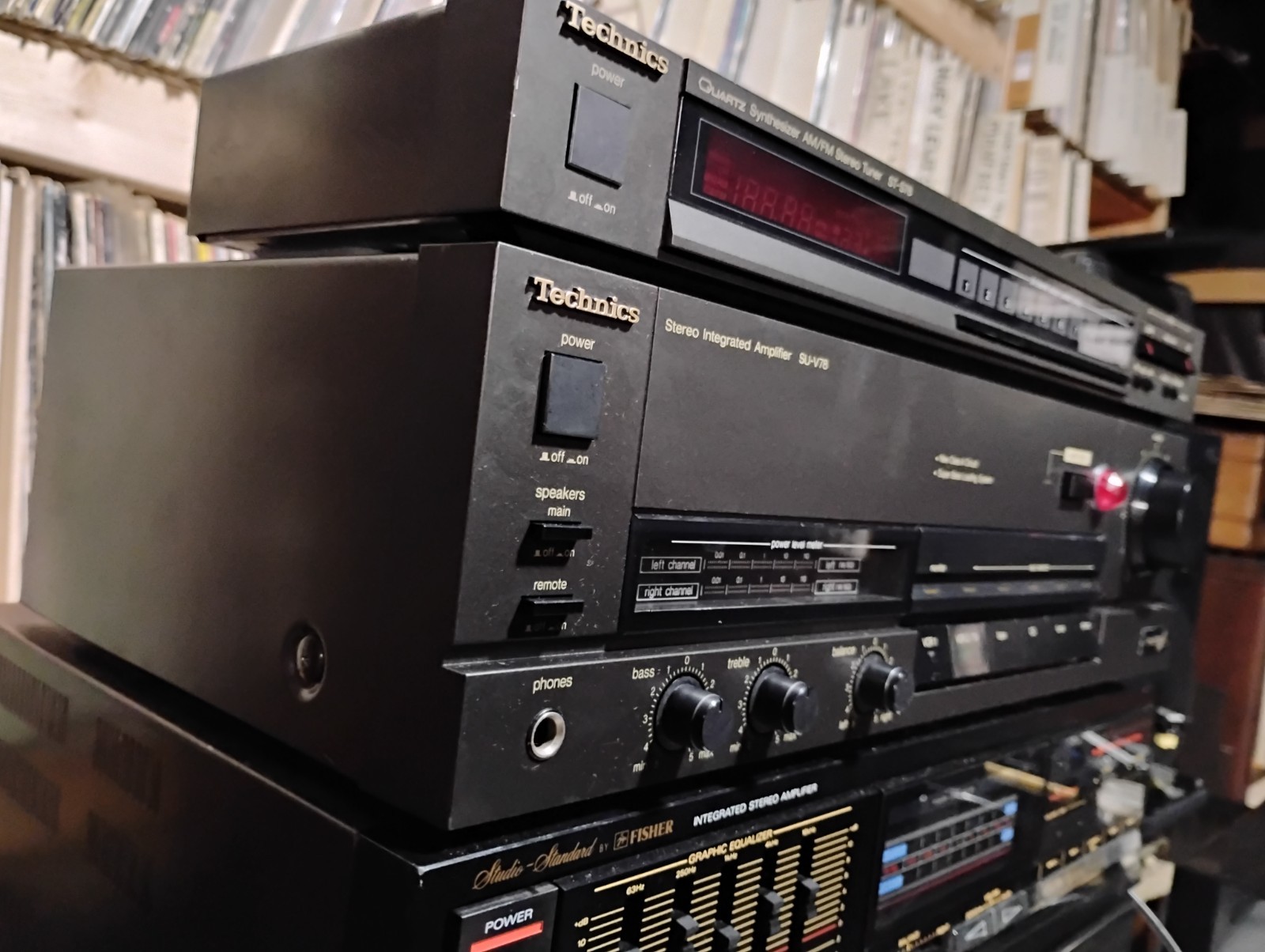 Vintage Technics SU-V78 Amplifier 100 Watts! With Tuner FULLY SERVICED!!