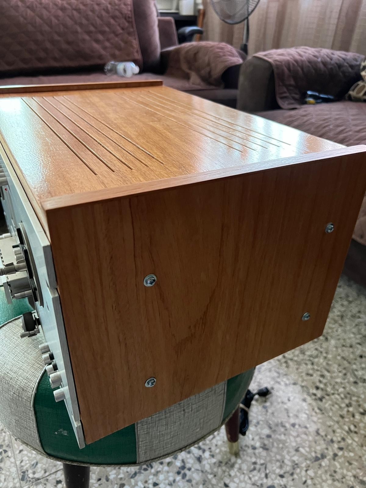Pioneer RT 701 & 707 Solid Cedar VARNISHED WOOD MACHINE NOT INCLUDED