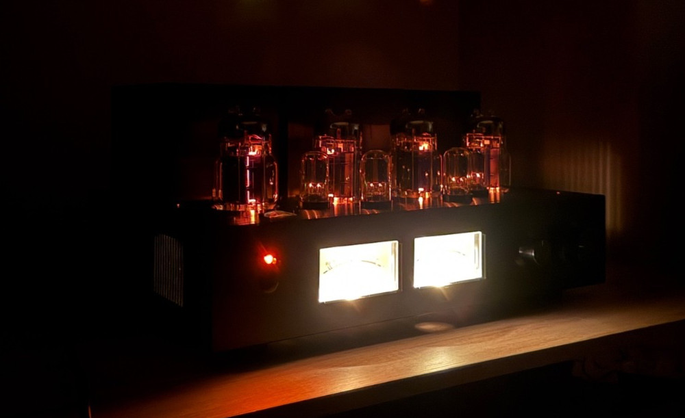 Custom Handcrafted 6C33C 6S33S Push-Pull Tube Amplifier Class A 2x12W High-End