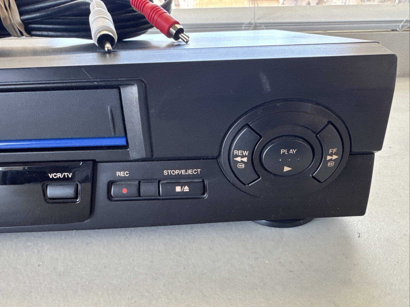 Panasonic VCR Plus PV-V4611 Blue Line 4 Head Hi-Fi Stereo Omnivision, Tested!