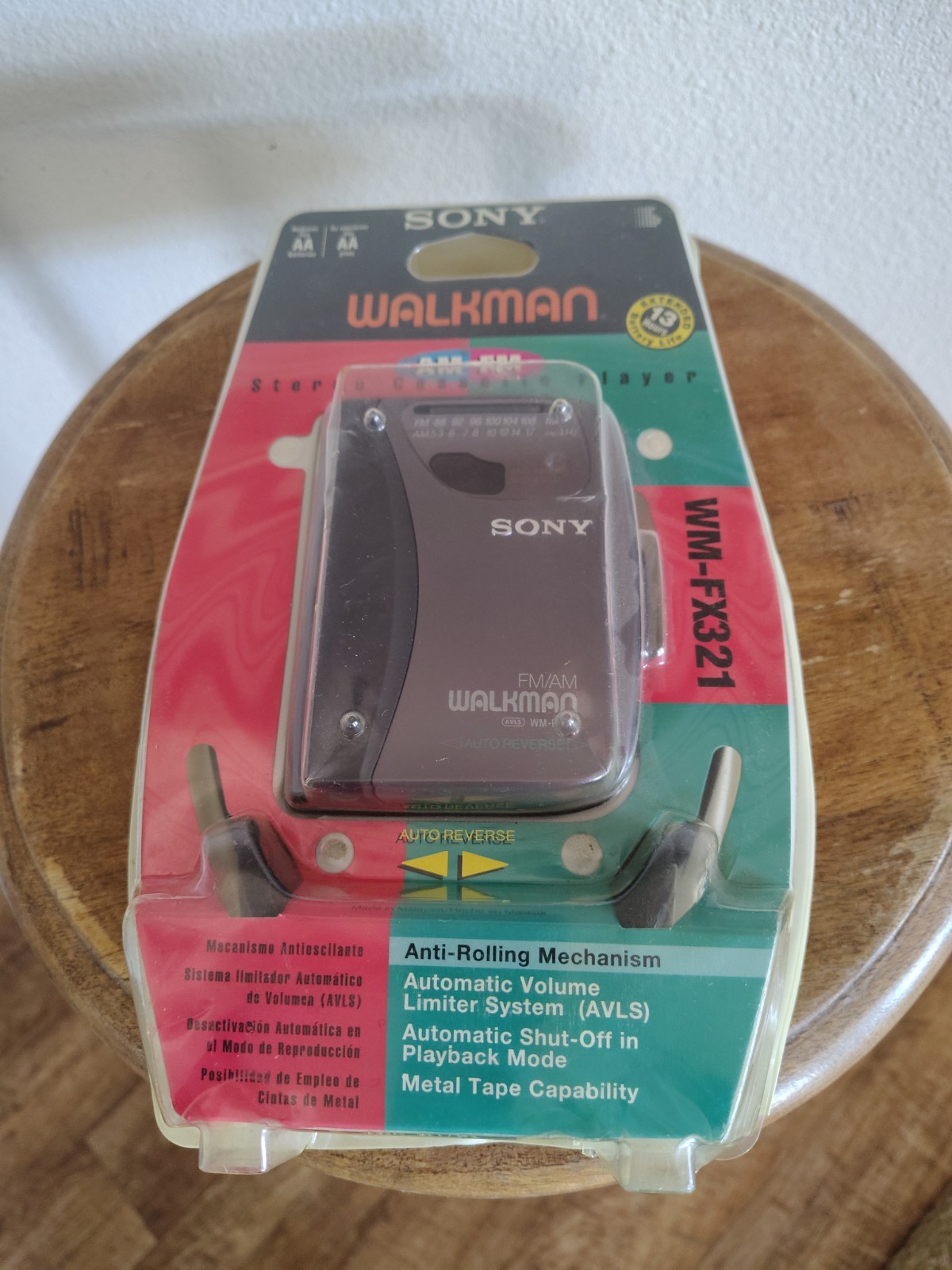 Sony Walkman WM-FX321 AM/FM Cassette Player NEW Factory Sealed Auto Reverse