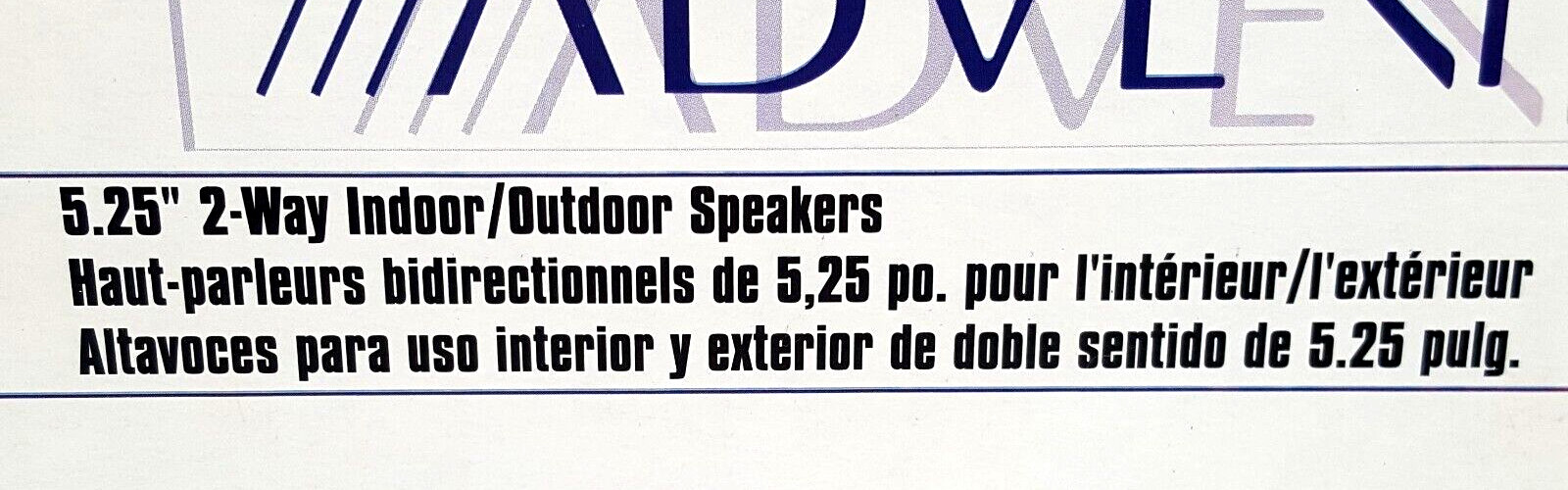 Advent Marbl II Speakers Weather Resistant For Indoor/Outdoor, Mounting Brackets