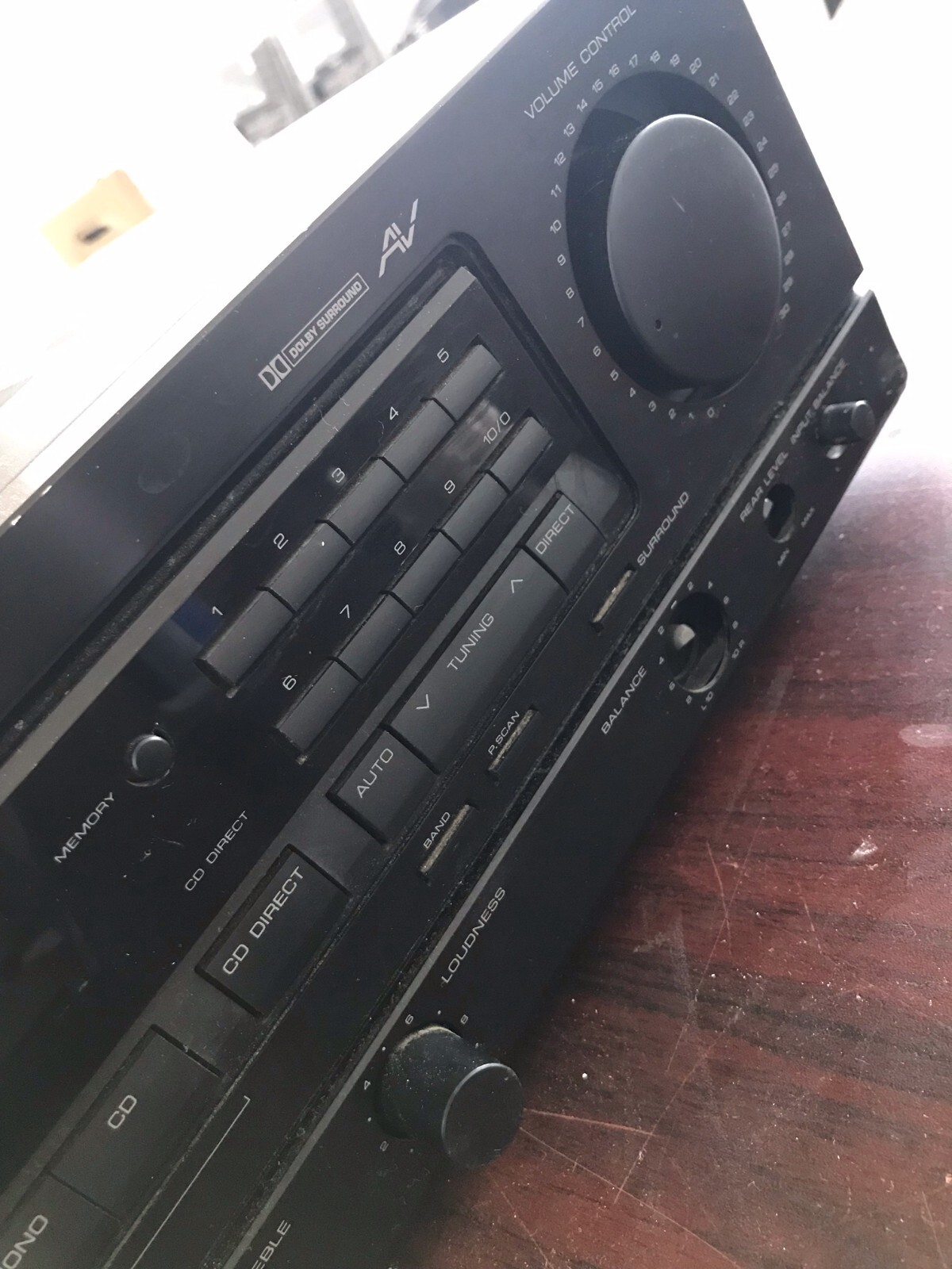 Kenwood KR-V6020 Audio-Video Stereo Receiver PLEASE READ