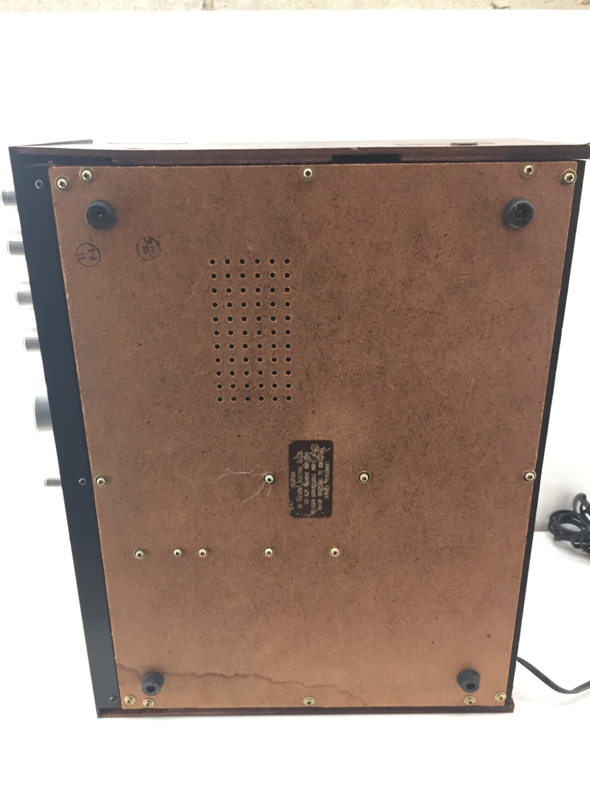 EMERSON 4000R VINTAGE STEREO WITH BUILT IN 8 TRACK ~ Tested/Works!