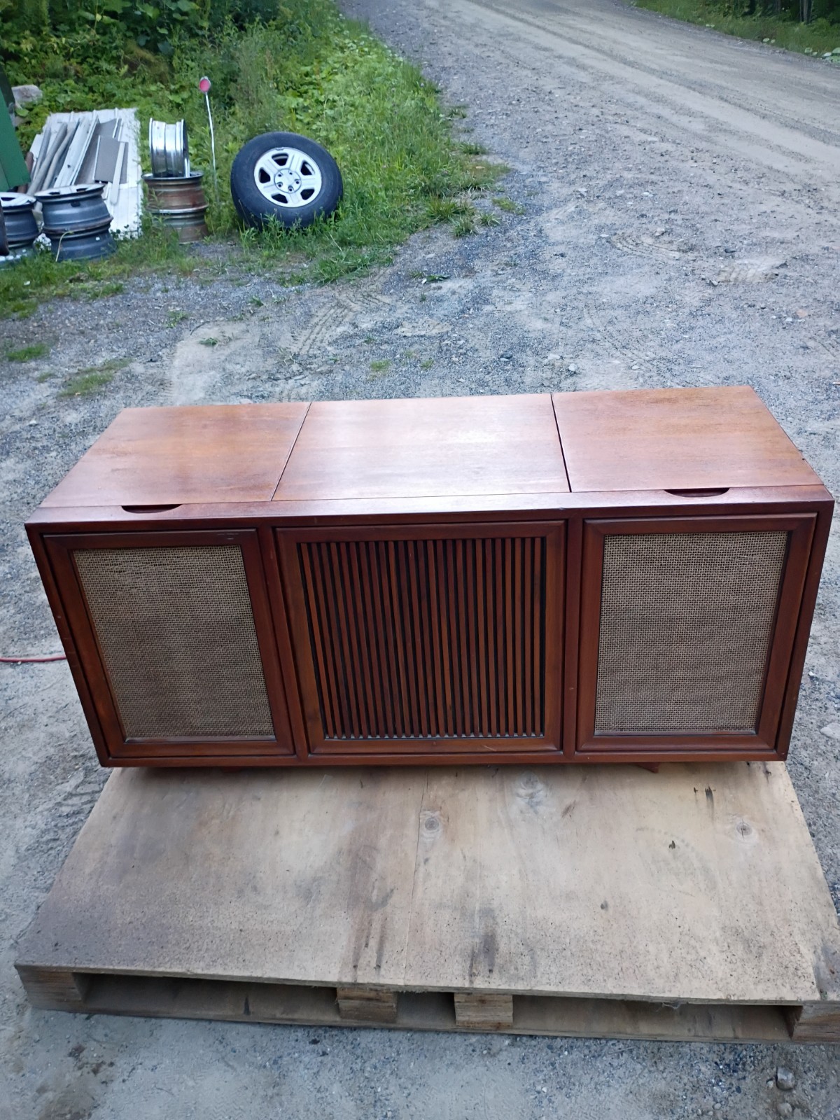 Drexel Motorola Declaration Stereo Console Record Player SK32W 1959 All-tube
