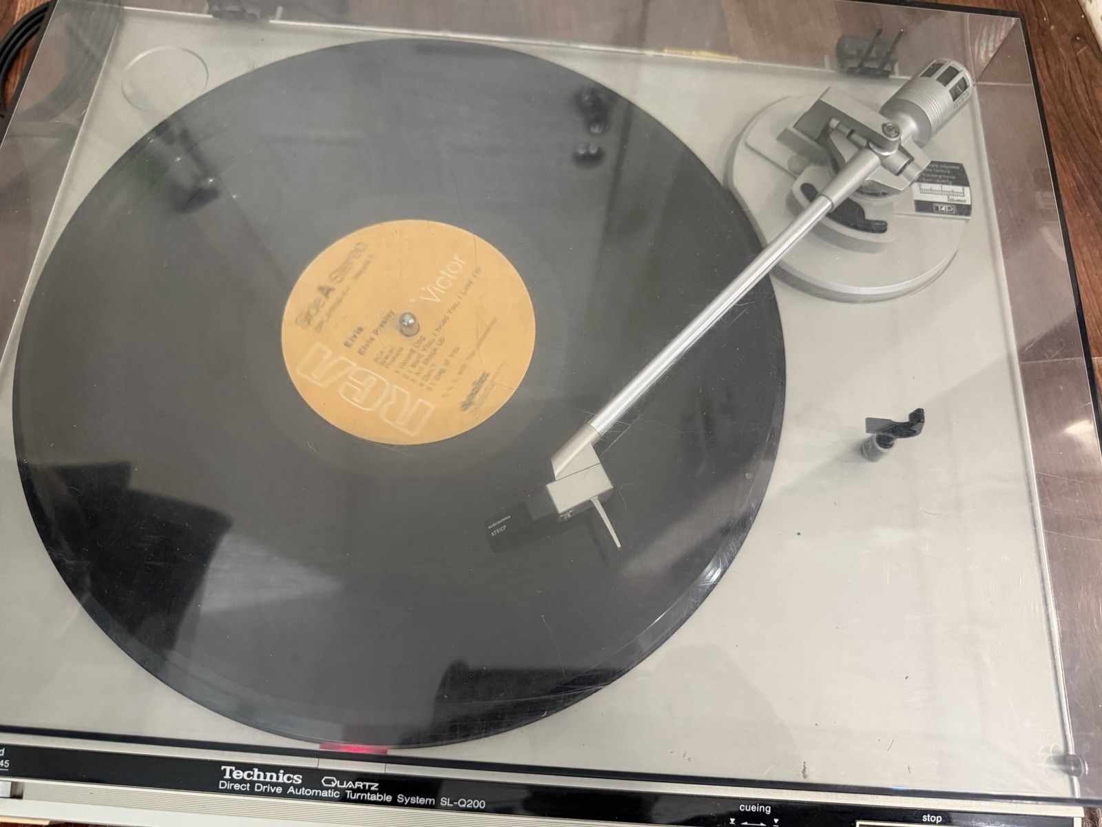 Clean Vintage 1983 Technics SL-Q200 Direct Drive Automatic Turntable New Stylus