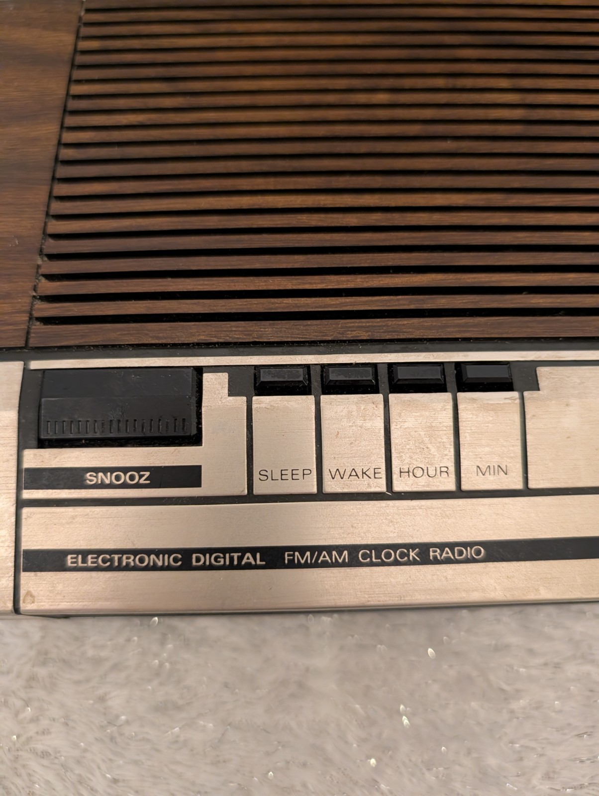 General Electric Digital FM/AM Clock Radio 7-4634B: GE Products: Tested:Works!