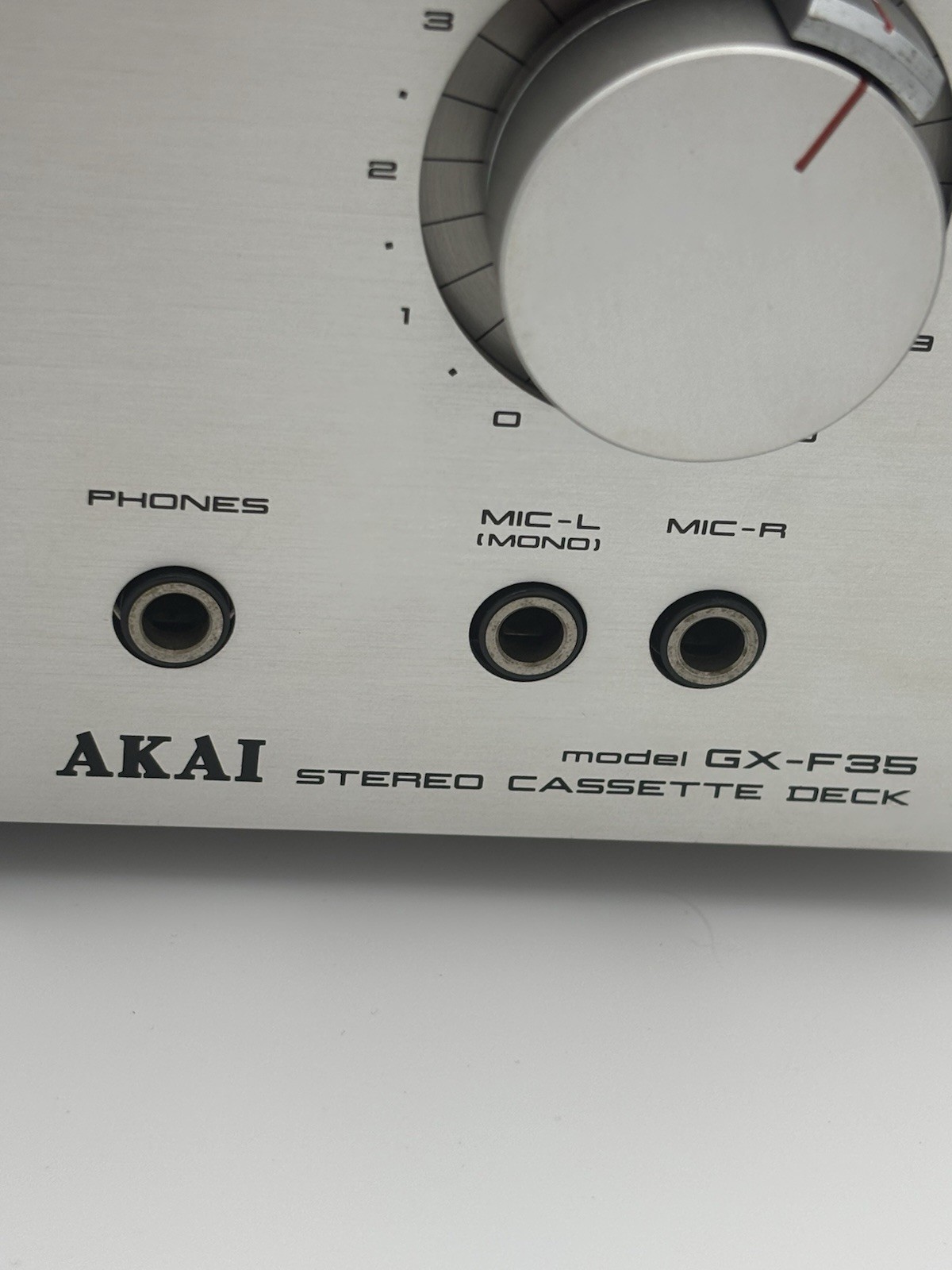 Serviced And Tested (New Belt Installed) Akai Stereo Cassette Deck Model GX F 35