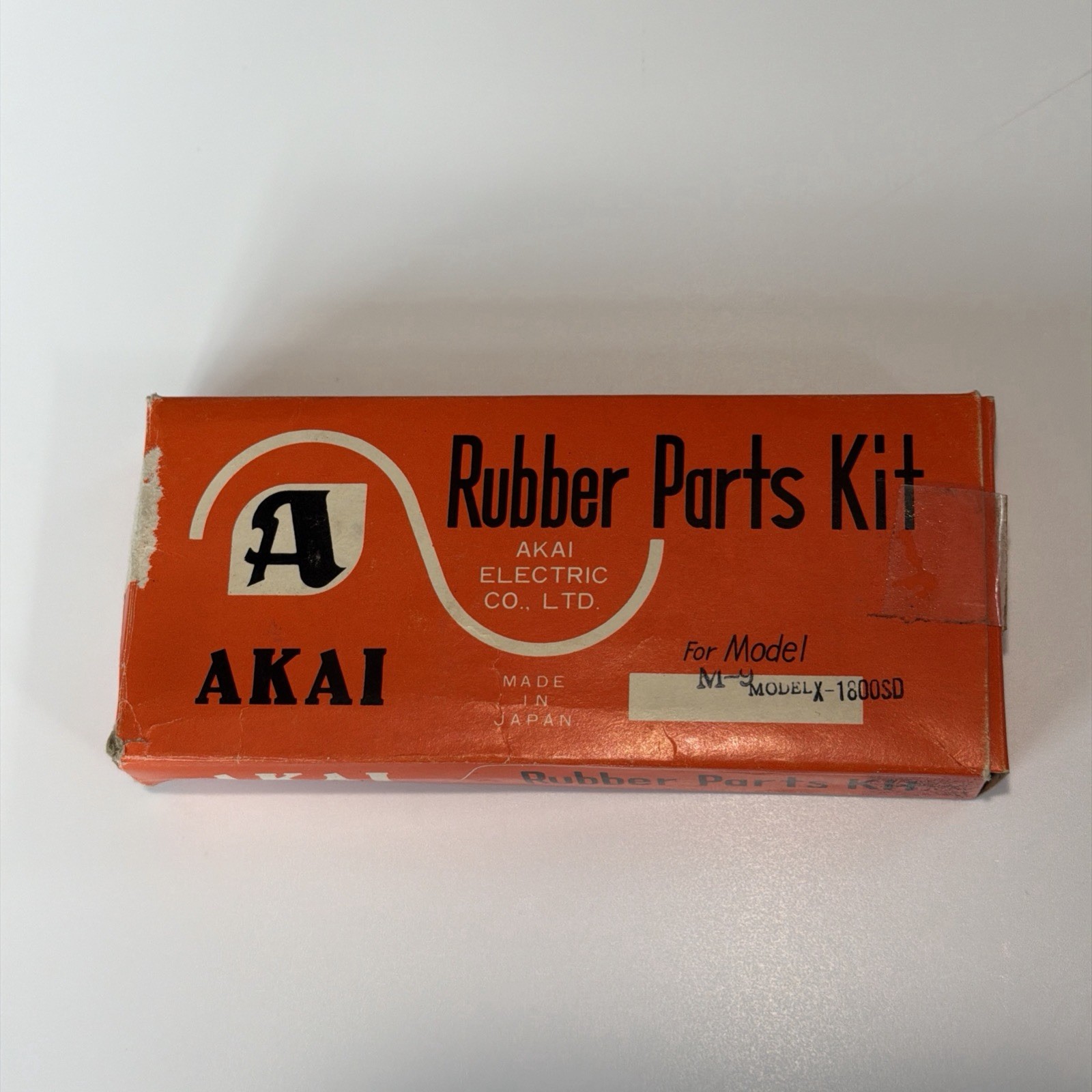 NEW Vintage AKAI Model M-9 Rubber Parts Kit Made in Japan X-1800SD