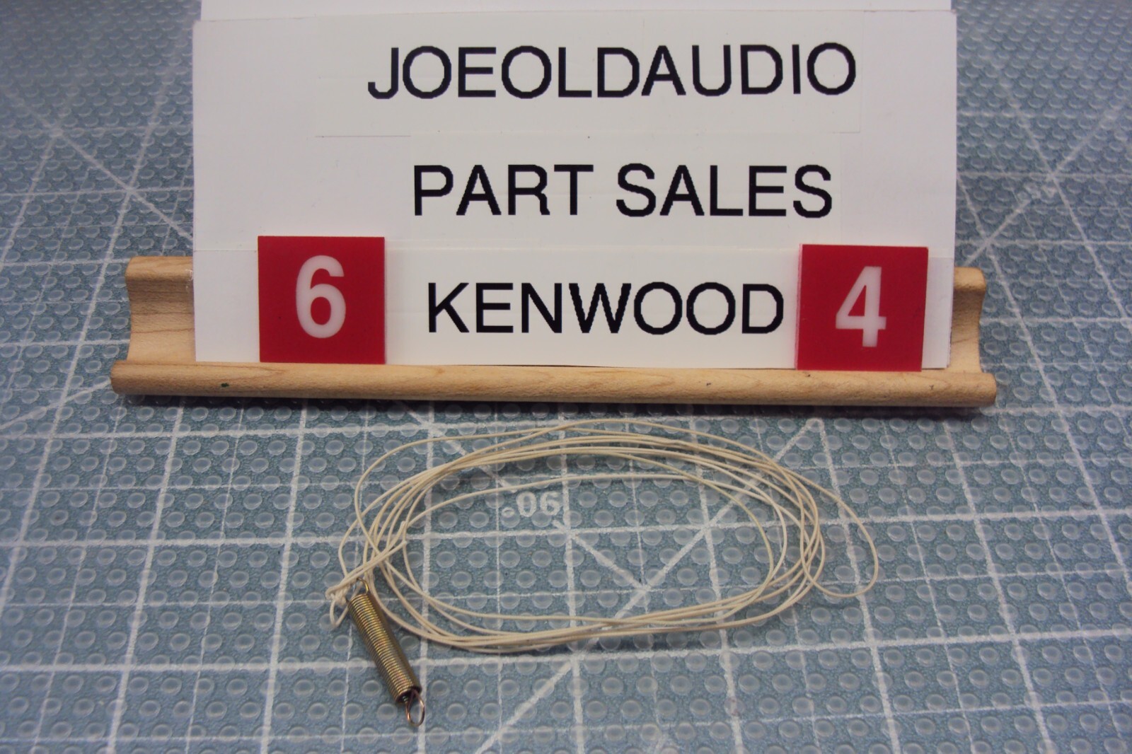 Kenwood Receiver KR-6400 Dial Scale String. Tested. Parting Out Entire KR-6400