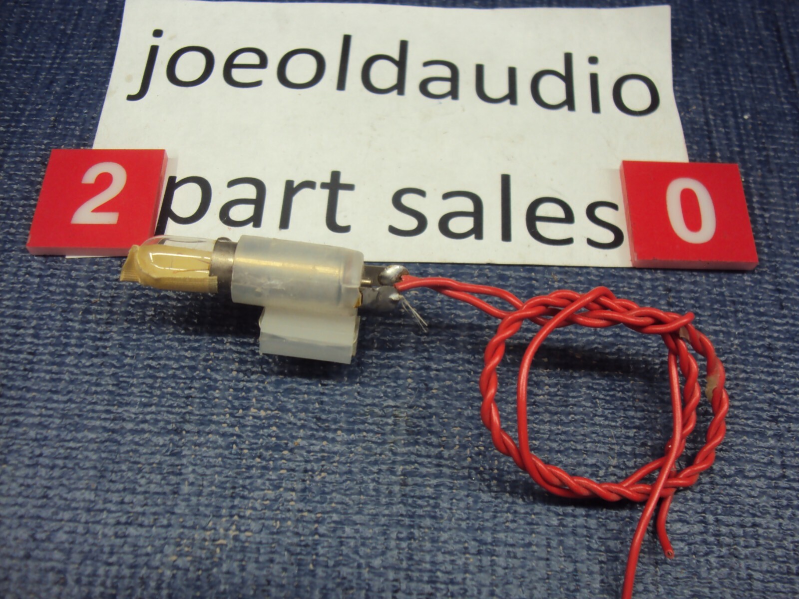 Symphonic 5106WA Receiver Stereo Lamp & Socket. Tested. Parting Out 5106WA