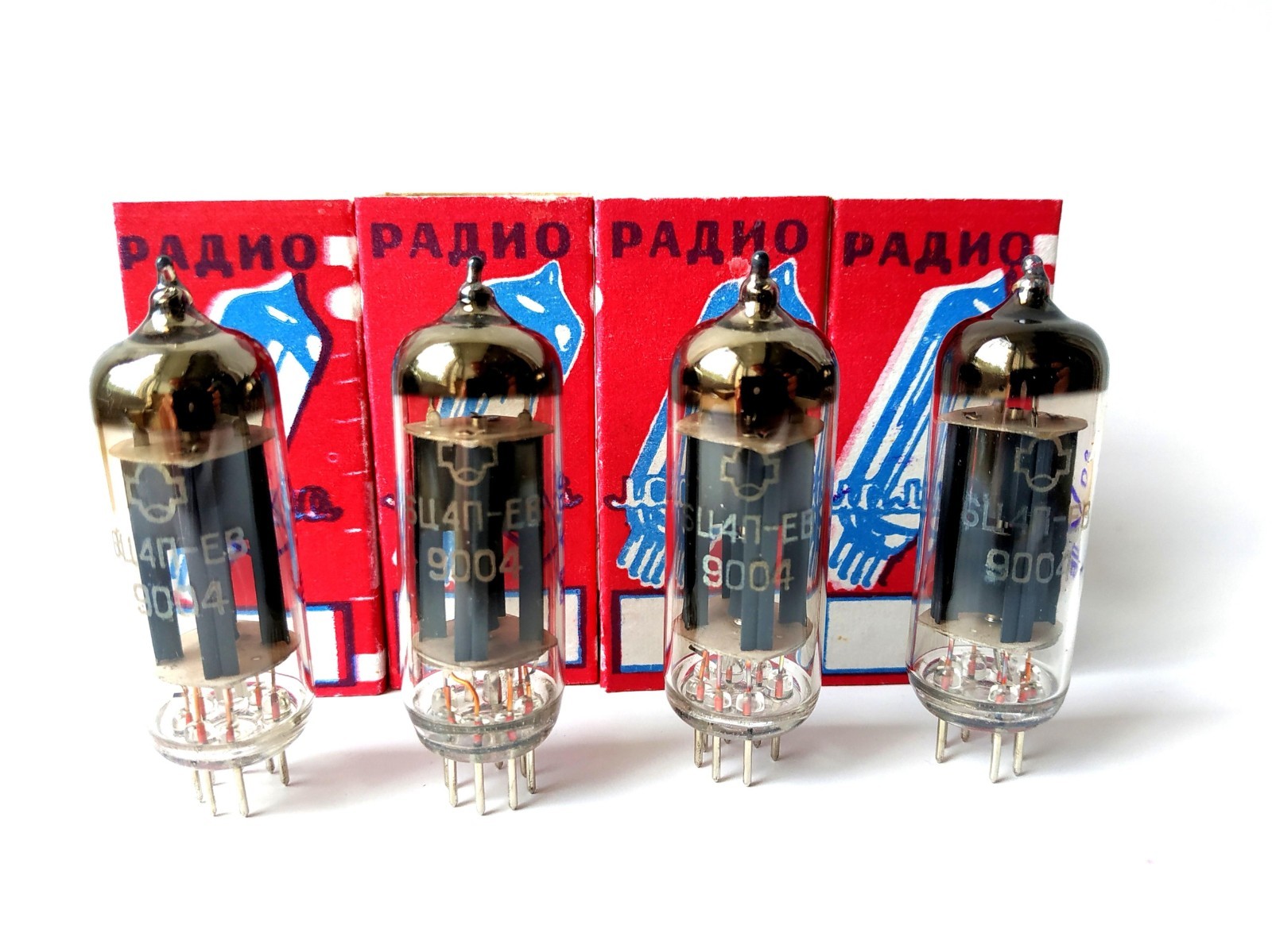 4pcs 6C4P-EV ~ 6Z4 EZ90 6BX4 6X4 6202 U78 12X4 Rectifier Tubes New in Box