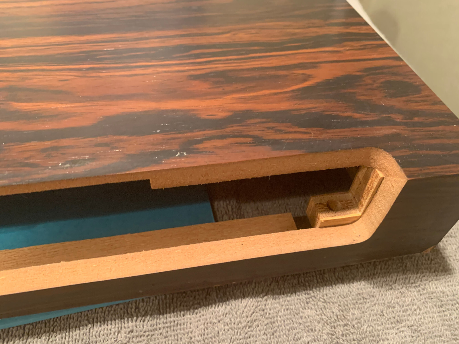 Micro Seiki BL-41 Stereo Turntable Parting Out Plinth + Feet Very Nice Look!