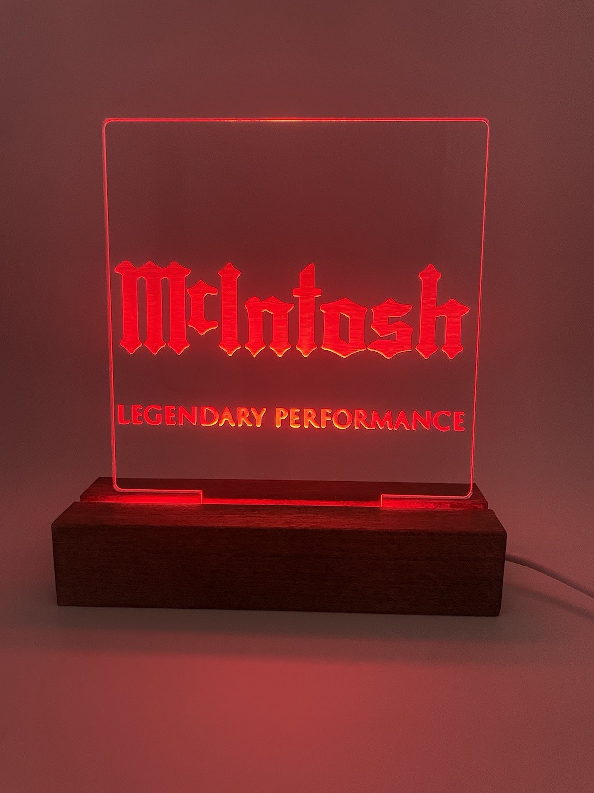 McIntosh MA 6100 Amplifier | Vintage LED Sign