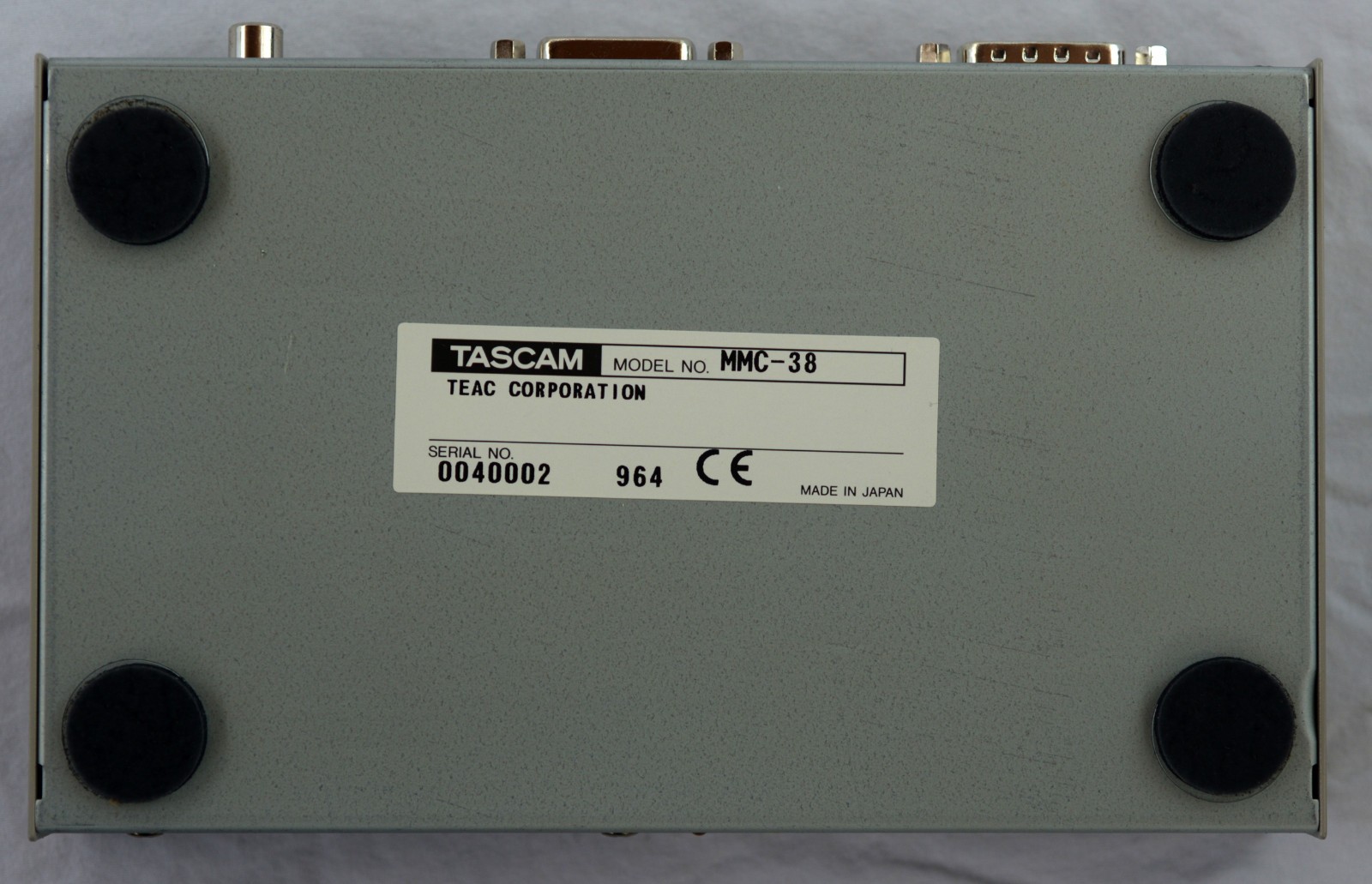 TASCAM MMC-38 Audio Interface Unit With Cables Unused Condition