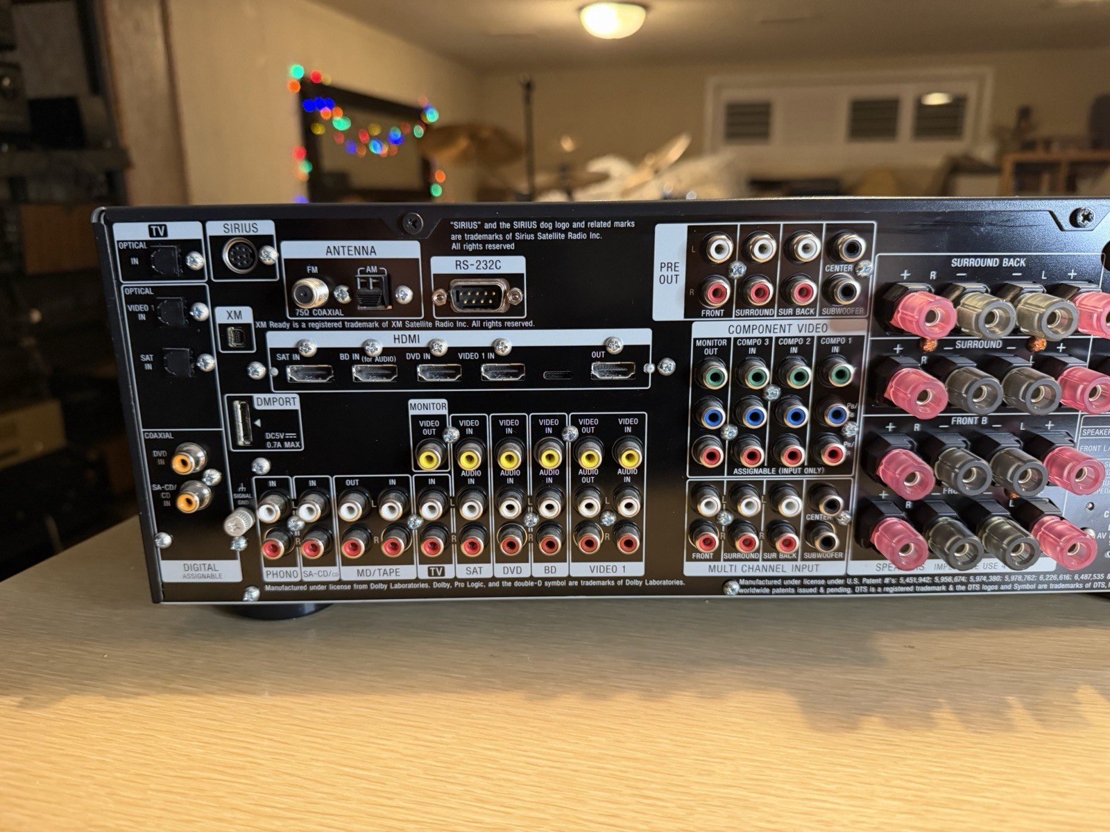Sony STR-DA2400ES AV Receiver 7.1 Channel Surround Sound Amplifier Fresh Service