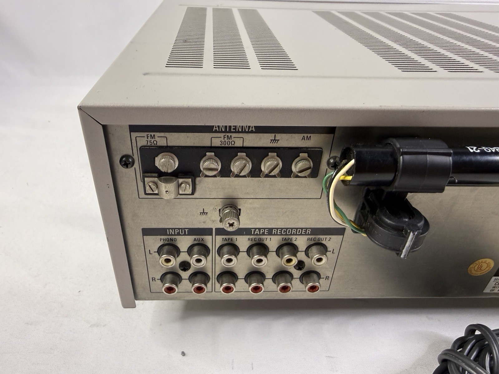 Vintage 1981 SONY Stereo Receiver STR-V45 Am Fm Aux Phono 40w Clean 👍