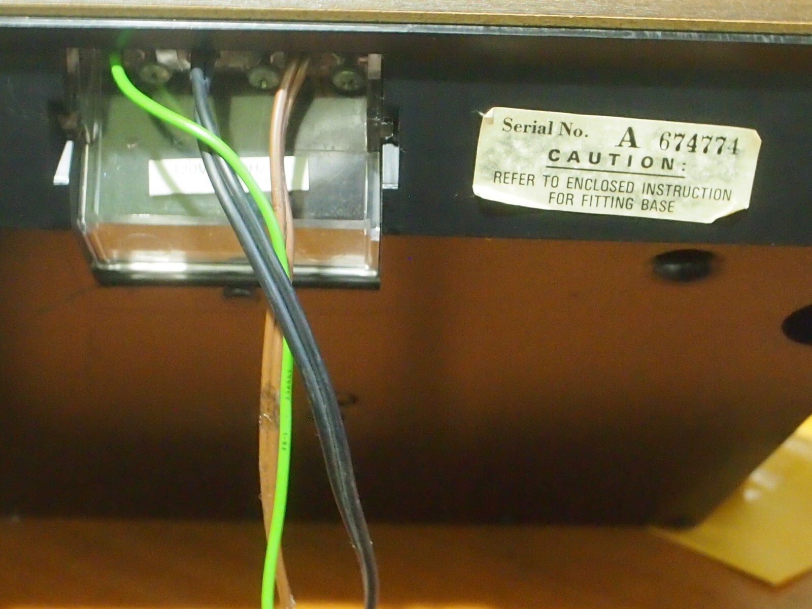 VINTAGE GARRARD SP25 MK V TURNTABLE