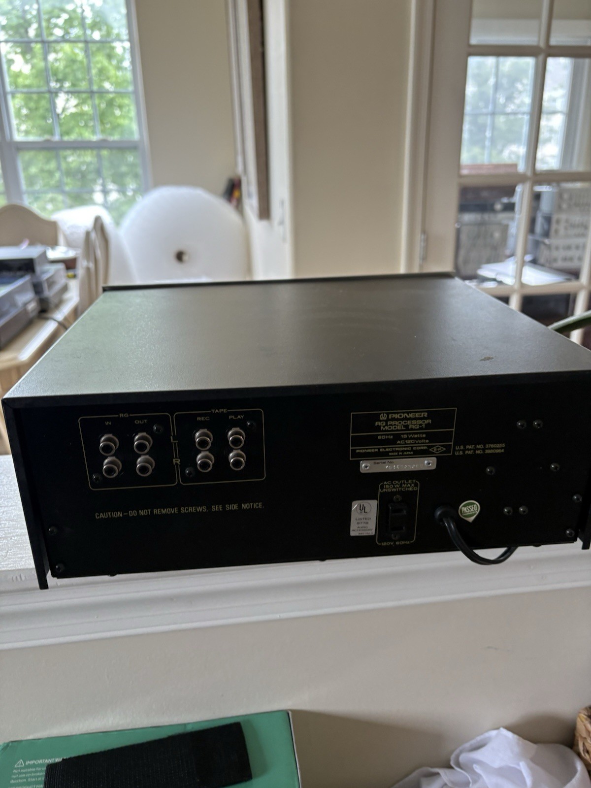 vintage pioneer rg-1 dynamic processor.