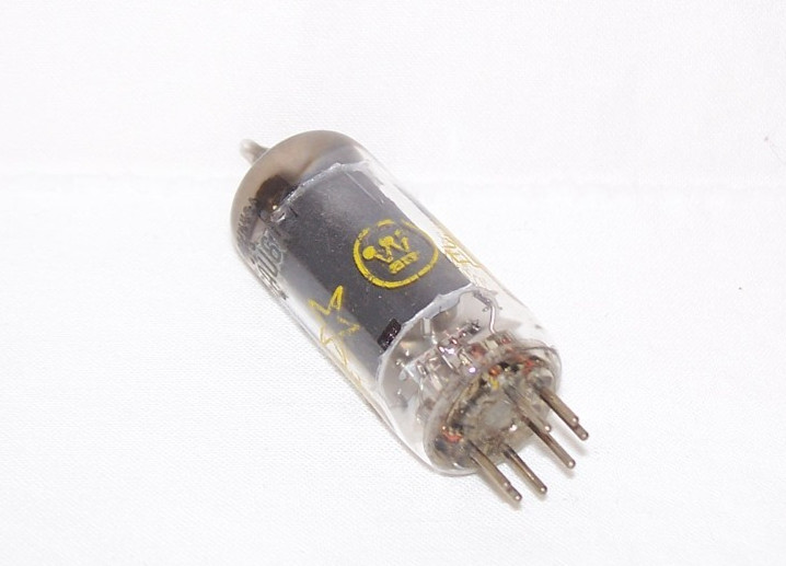 NOS Westinghouse 6AU6A radio tube in original box,tested strong!,6AU6