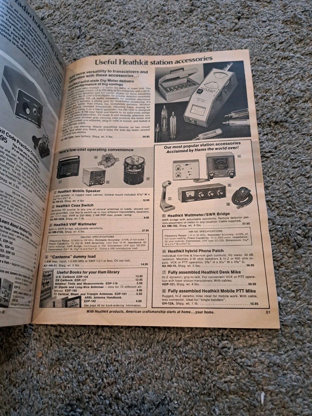 Vintage Summer 1976 Heathkit Electronics Catalog