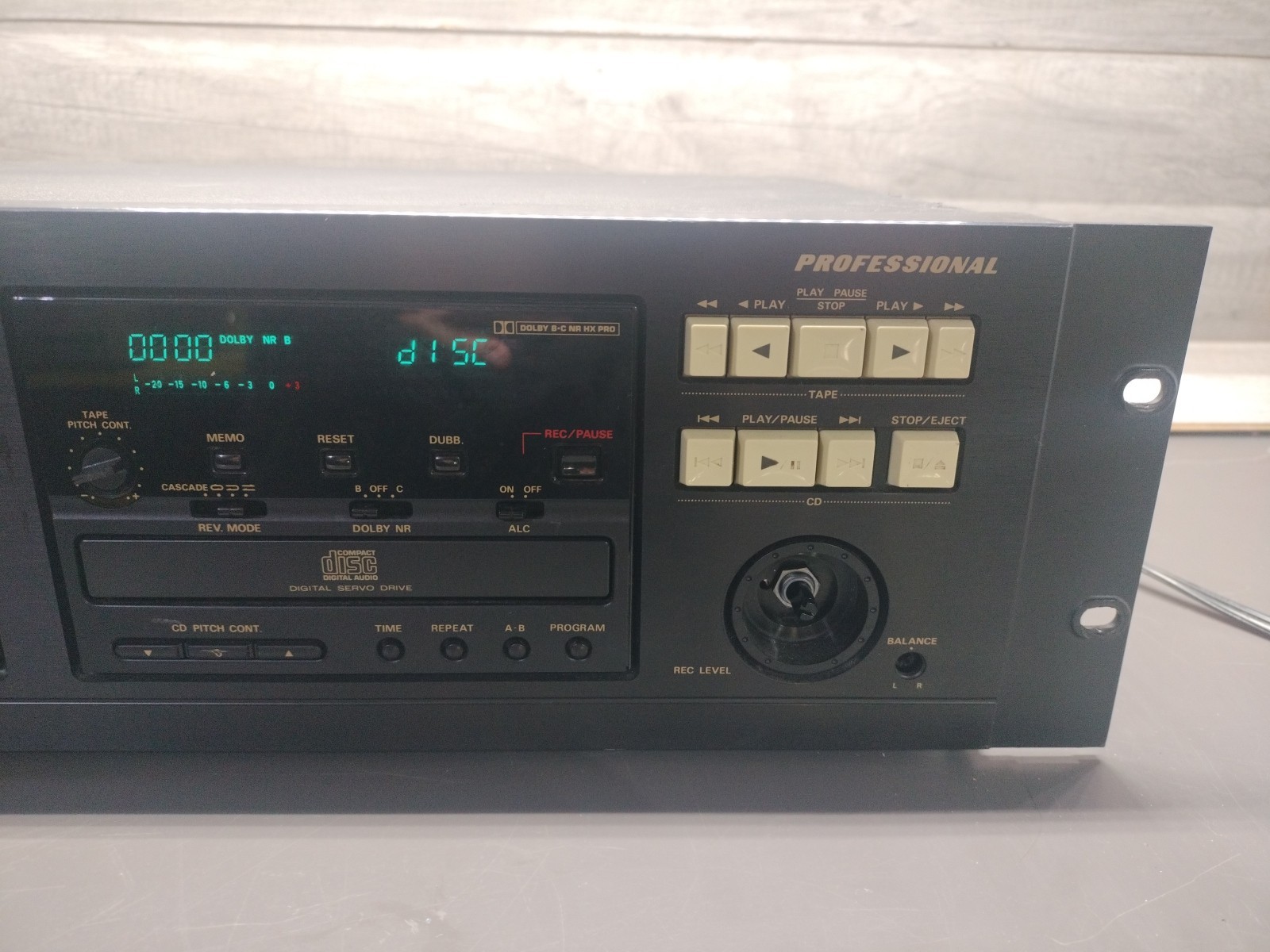 Marantz PMD350 Professional Combination CD Player & Cassette Deck