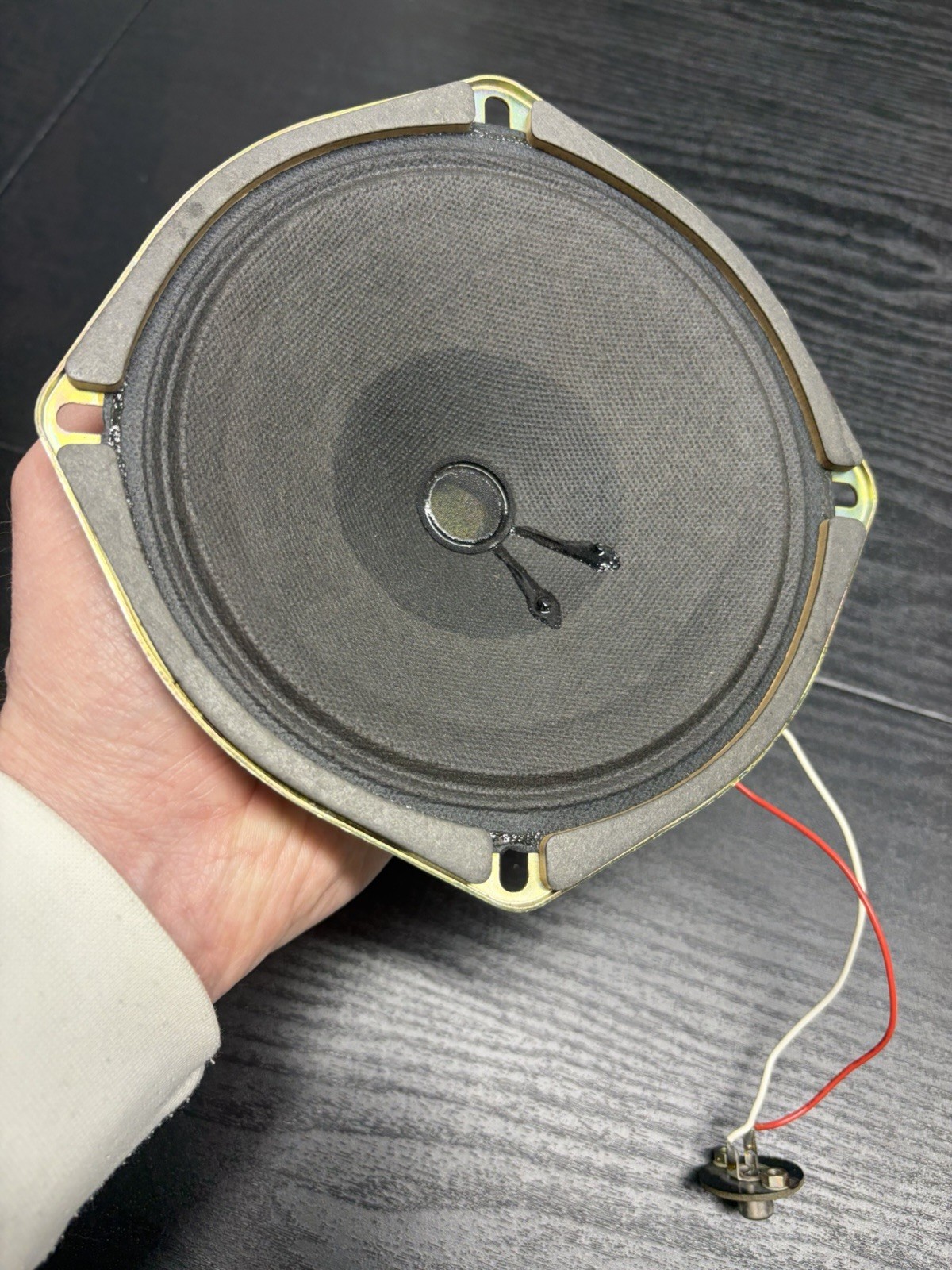 Vintage Pioneer 16-95 ALNICO Paper Cone 8-ohm 3-Watt Speakers 6 inch
