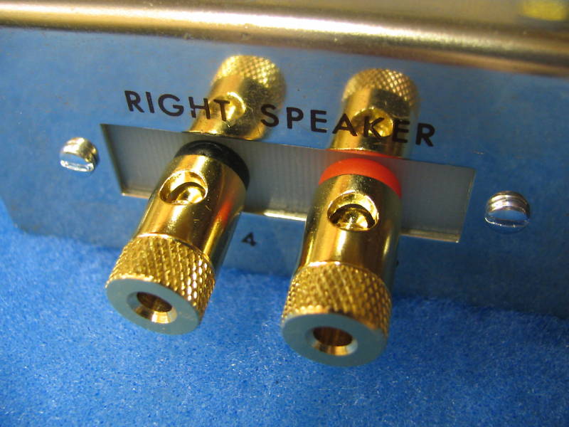 DYNACO Output/Speaker Jack Boards, ST70, MKIII, MKIV (Gold Plated Binding Posts)