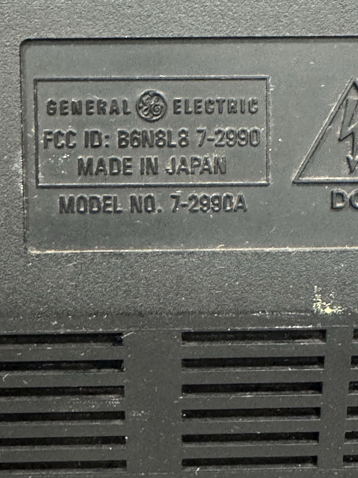 General Electric GE 7-2990A Short Wave FM/AM Radio | TESTED & WORKING