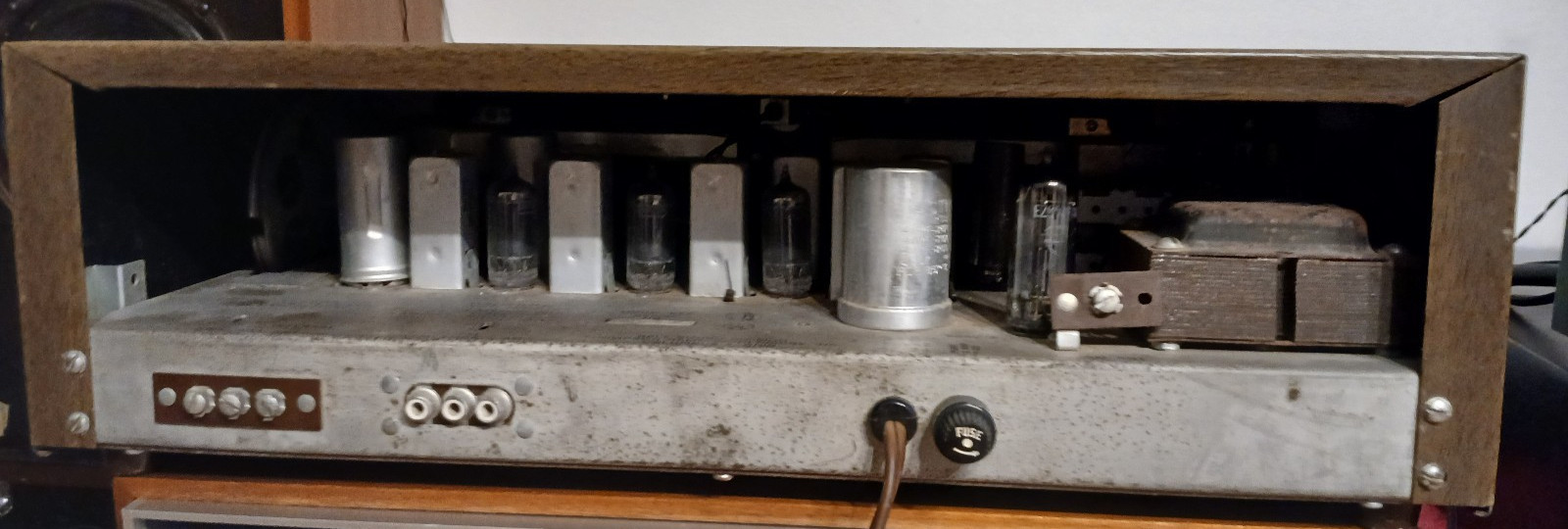 Vintage Bell 2421 AM FM Tube Tuner – AS IS – FM WORKING – SEE VIDEO & READ
