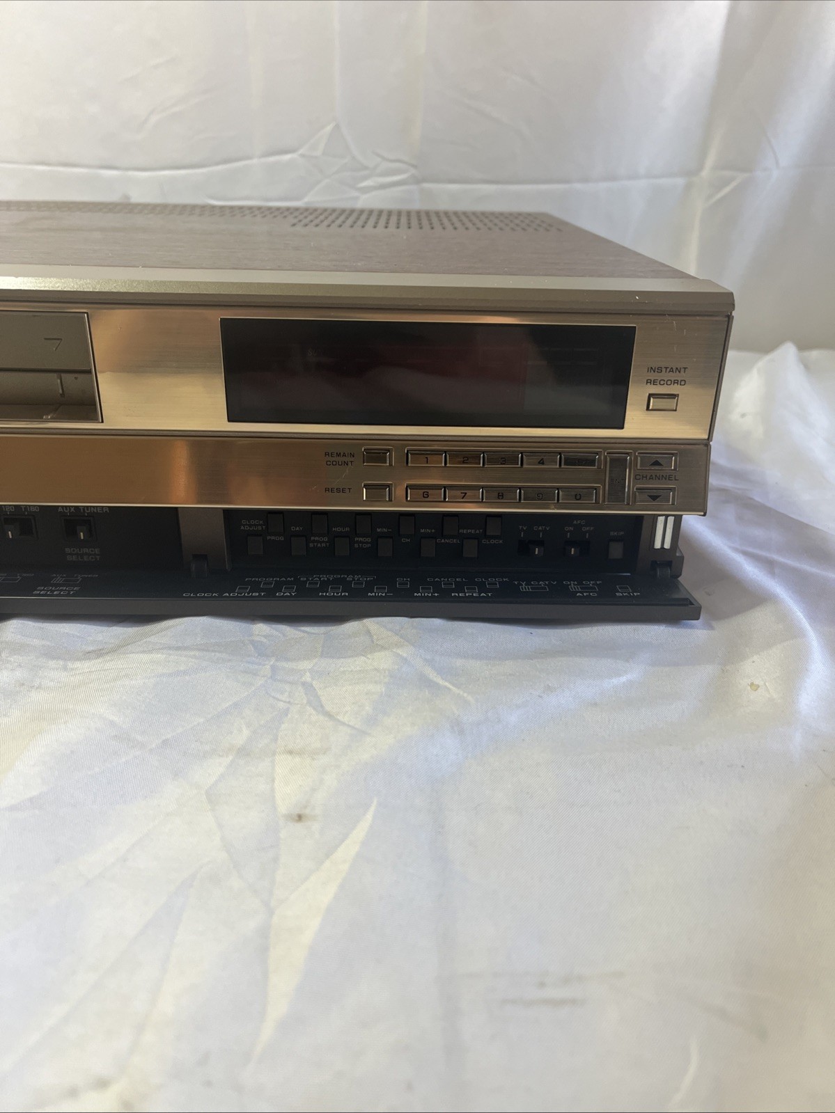 Vintage Wood Grain Zenith VR 3000 VCR Video Cassette Recorder Tested Works