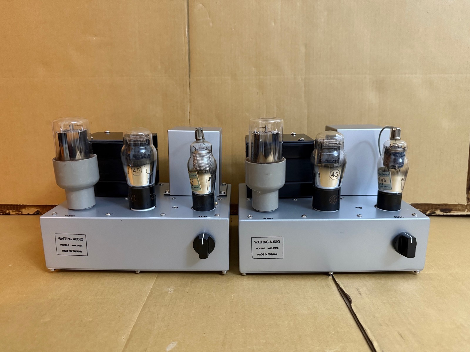 WAITING AUDIO 45 single ended class-A tube power amplifier (mono-mono)