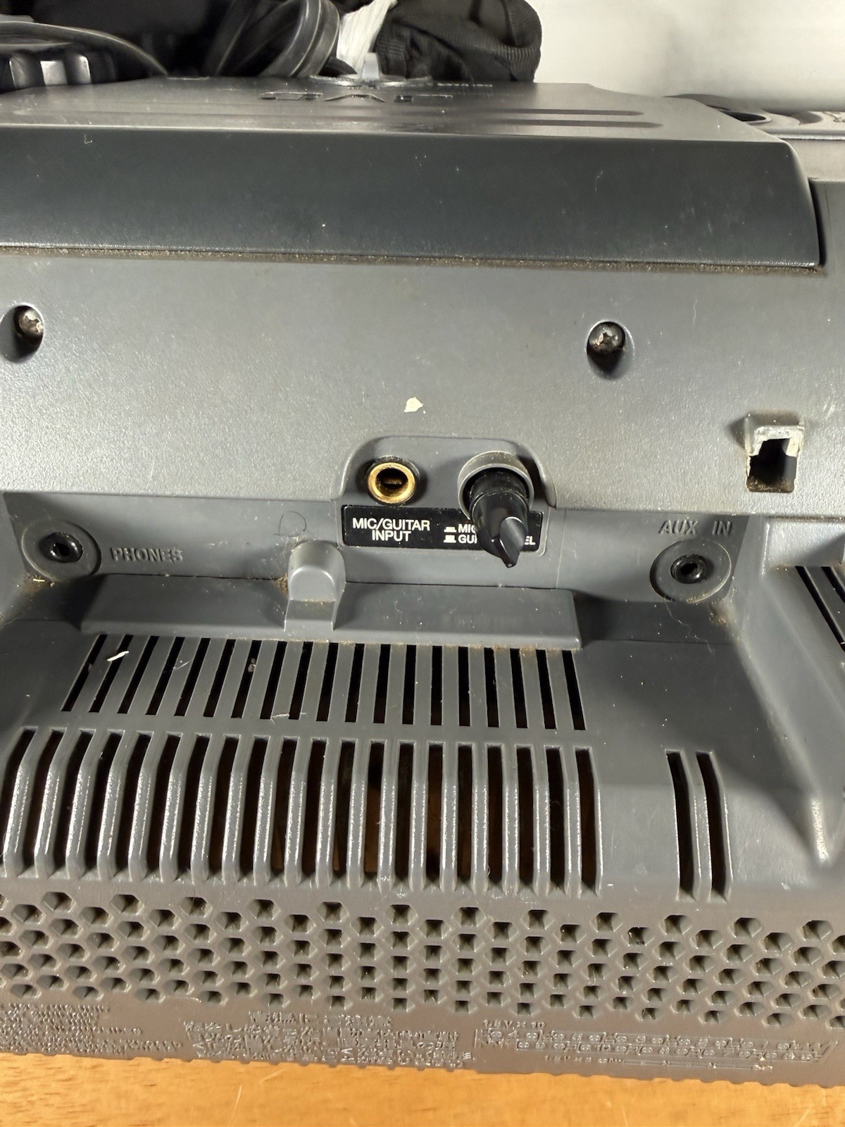 JVC Kaboom RV-NB1 Stereo Radio – Boombox CD & Aux Works Fine -READ-