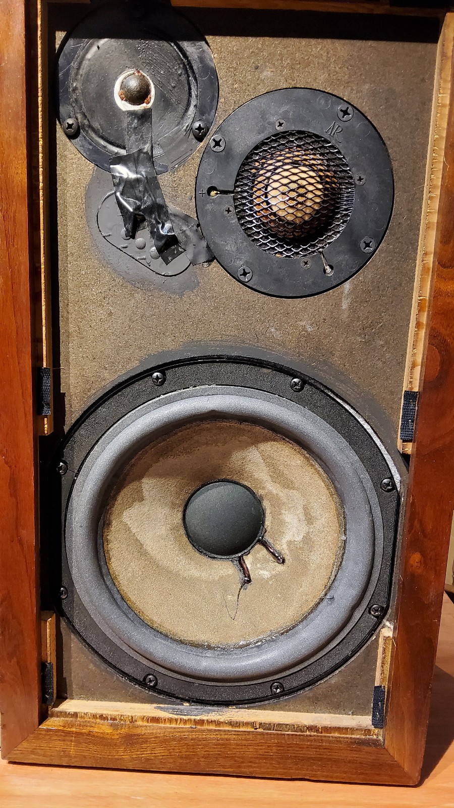 Pair – Acoustic Research AR3a Speakers Restored