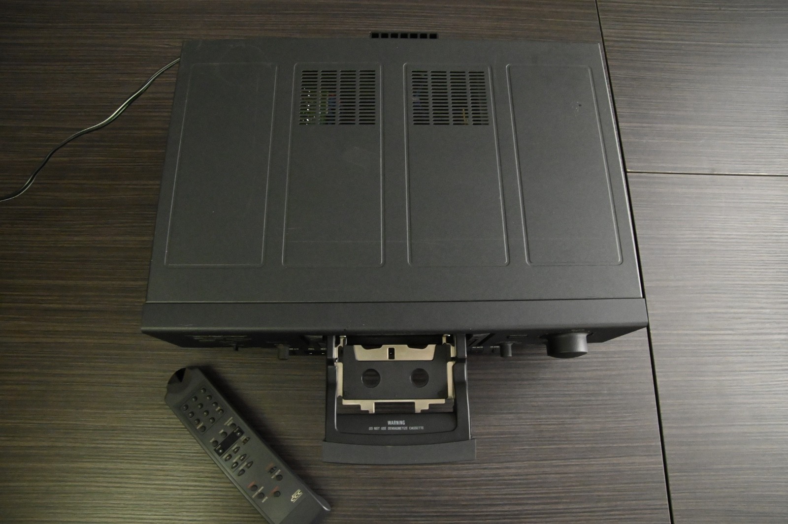 Philips DCC900 BK01 Digital Compact Cassette Recorder *AS-IS* w/ original remote