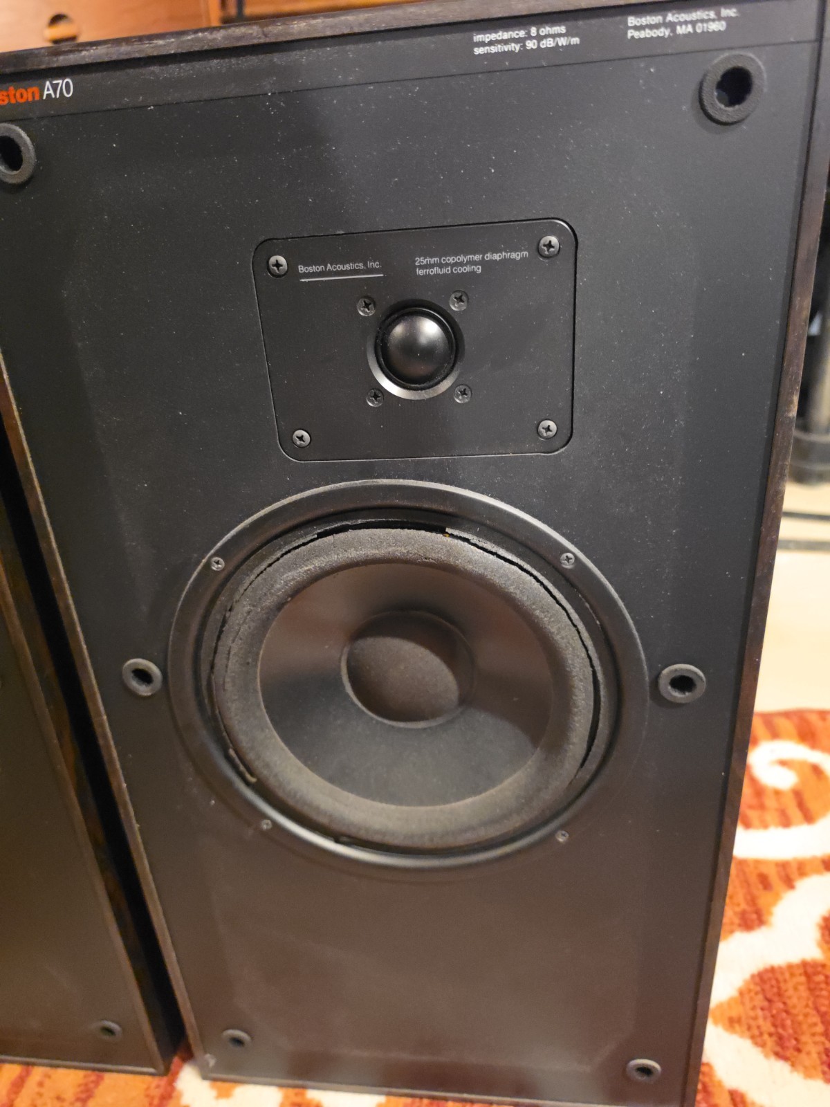 Boston Acoustics A70 2 way Speakers Pair – Need refoaming