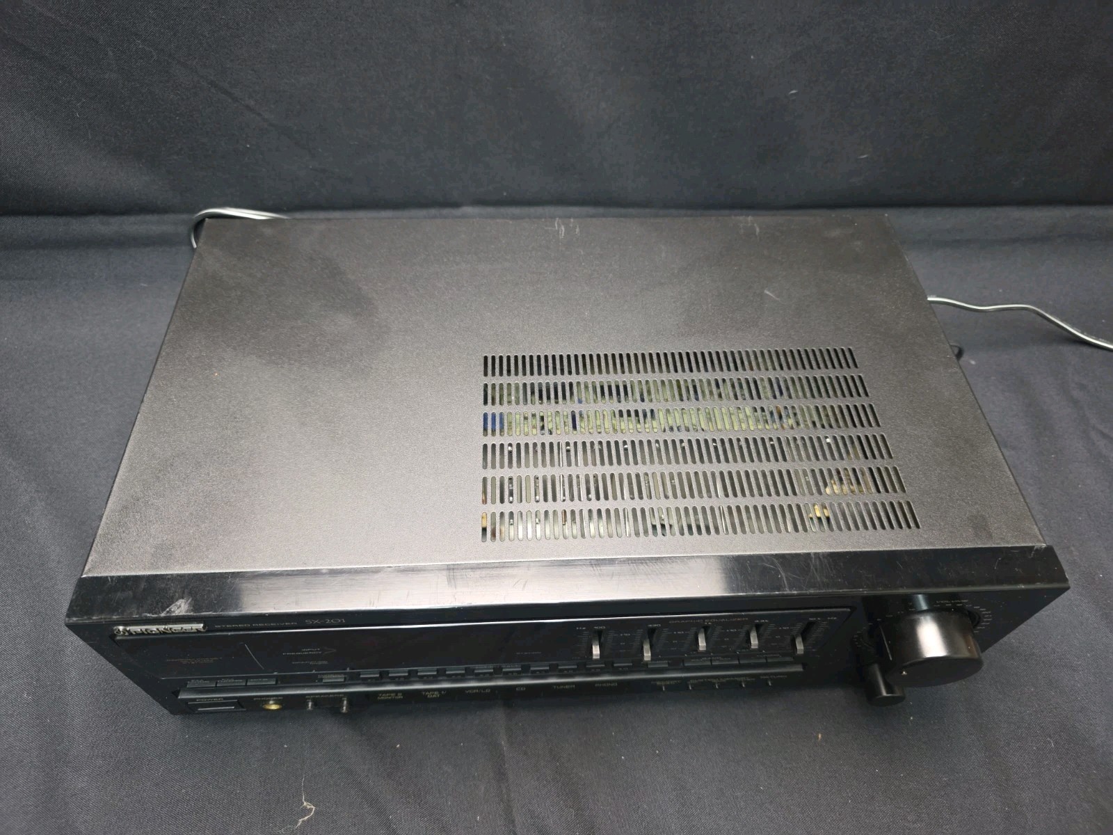 Pioneer SX-201 Stereo Receiver Graphic Equalizer AM/FM 2 Channel