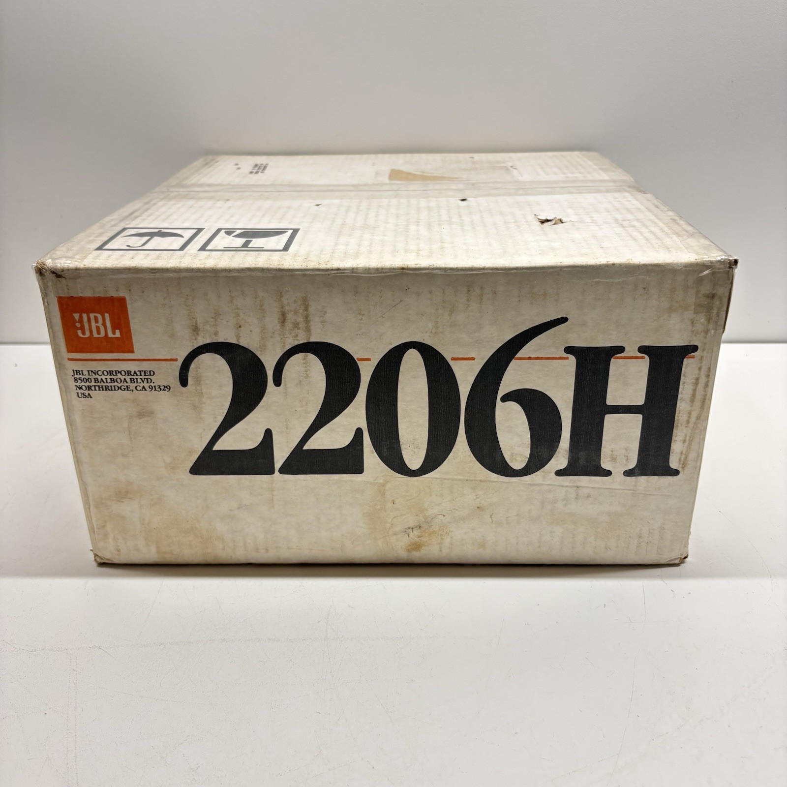 JBL 2206H Professional Series Woofer 8 OHMS New Open Box