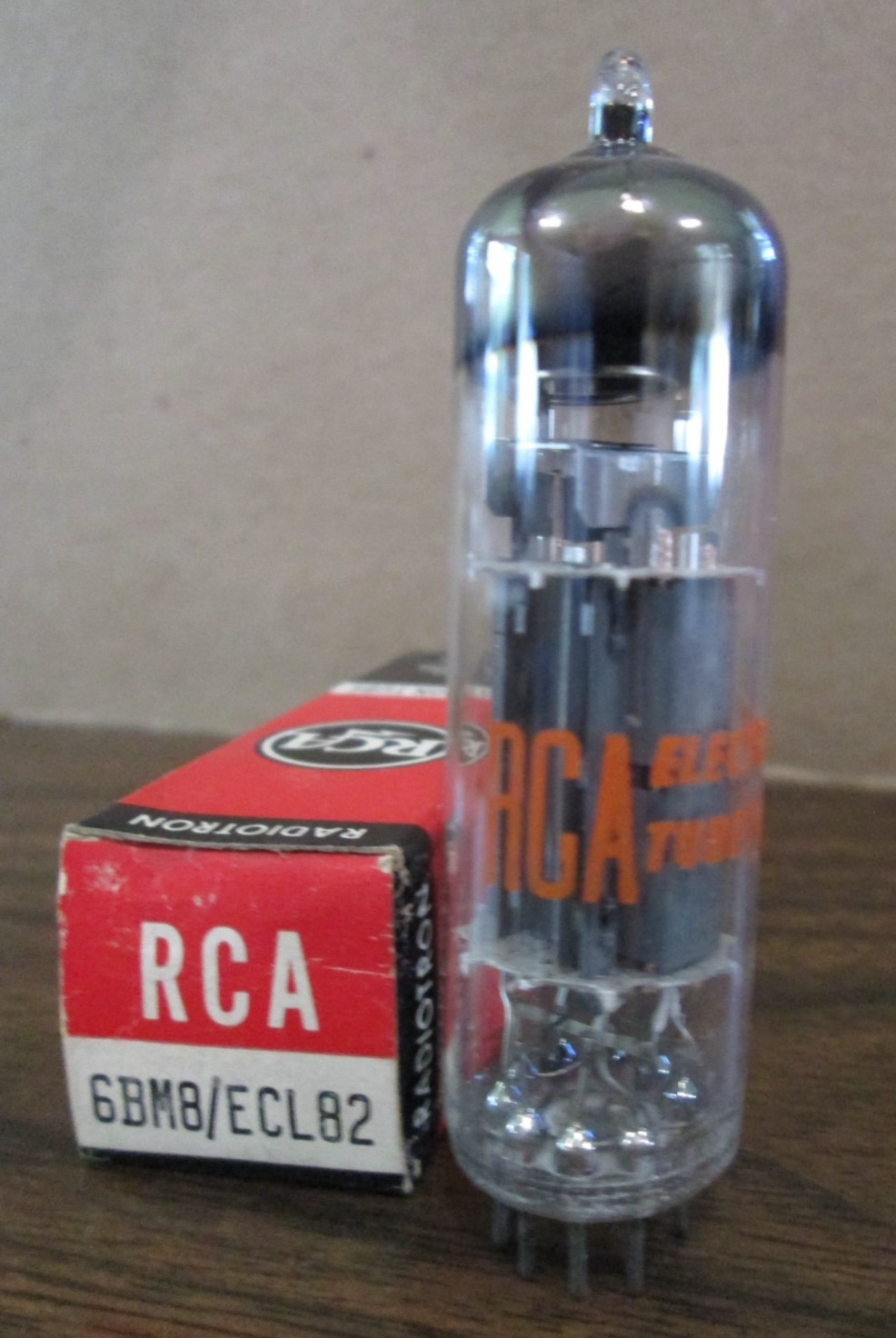 NEW RCA 6BM8 / ECL82 Radio Amp Vacuum Tube IOB Matching Codes