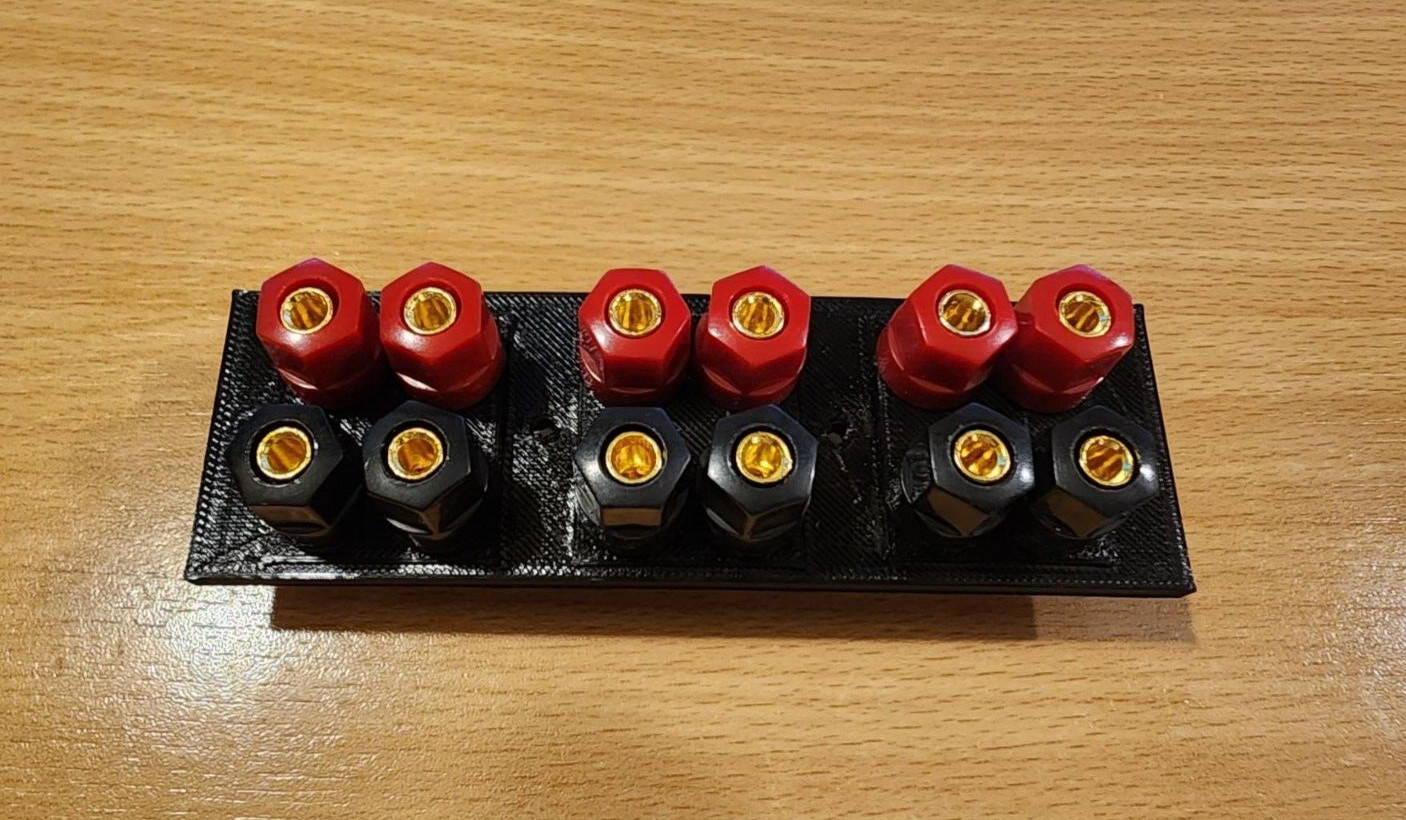 Pioneer SX-1050 Speaker Terminal Conversion (Banana Plugs)