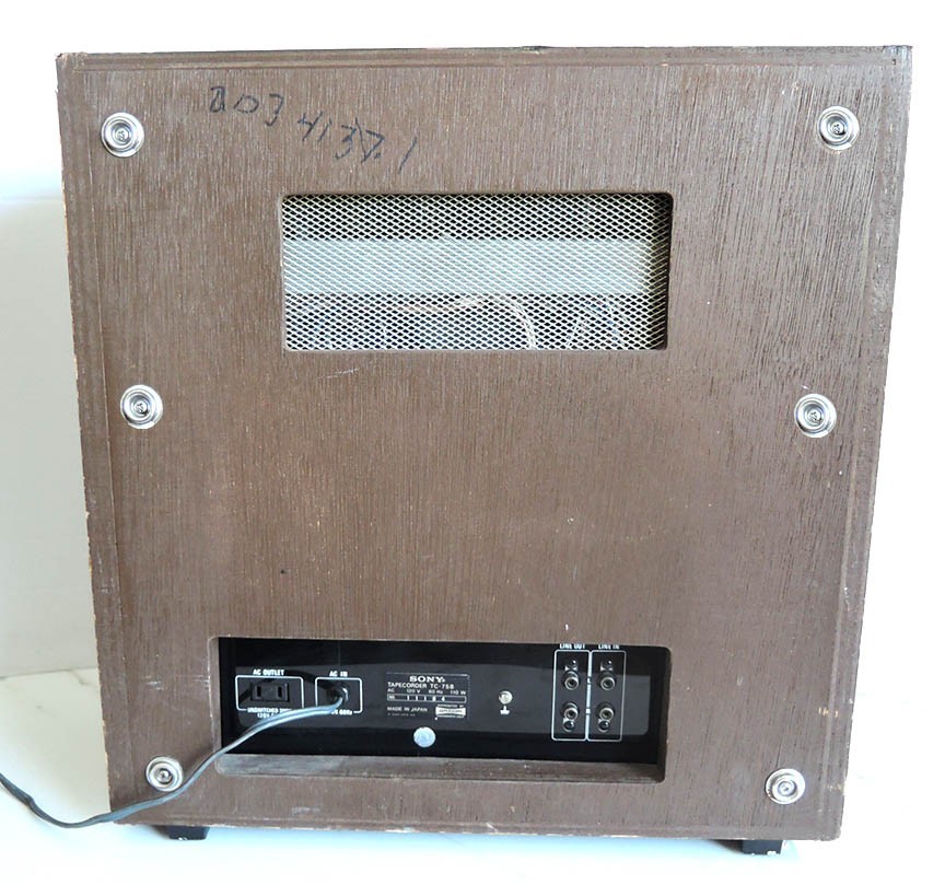 SONY TAPECORDER TC-758 AUTO REVERSE 10″ REEL TO REEL TAPE DECK – FULLY WORKING